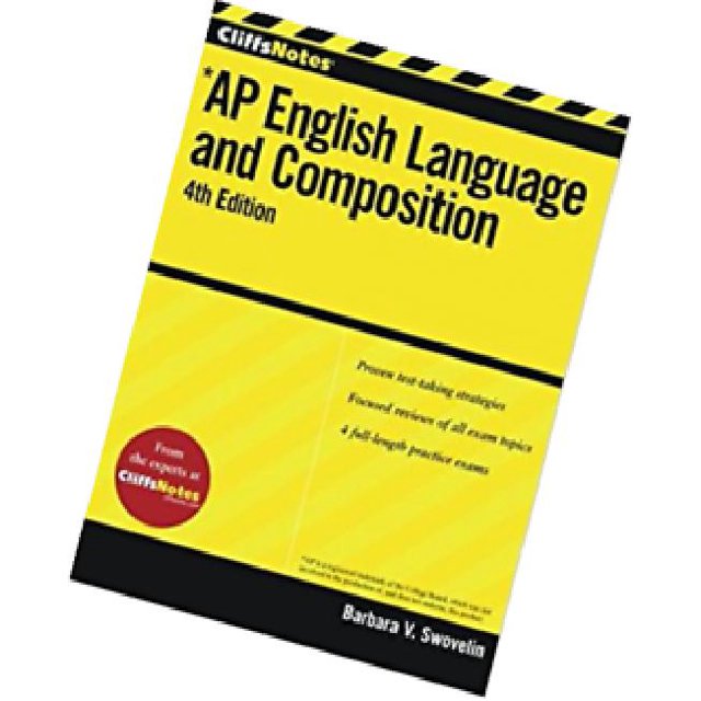 CliffsNotes AP English Language and Composition By Swovelin, Barbara V.
