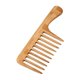 thumbnail image 4 of Hair Styling Comb Barber Use Travel Grooming Durable Construction Bamboo Material Men 1Pcs, 4 of 5