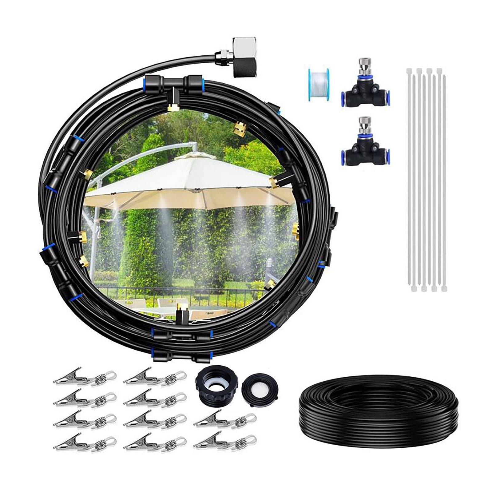 Delarsy Low Pressure Quick Plug Atomization Suit Outdoor Trampoline Sprinkler System