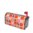 thumbnail image 3 of Mailbox Covers, pink halloween plaid Welcome Cute Mailbox Cover Magnetic Standard Size 21" x 18", Decorative Mailbox Covers Post Letter Box Wrap Cover Decor for Outdoors, 3 of 7