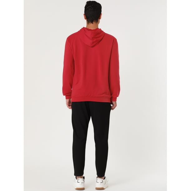 Sudadera Con Capucha Para Hombre Hularka | Básica, Cómoda Y De Color Liso - Ideal Casual