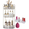 thumbnail image 1 of Organizador de Maquillaje Giratorio de 360 &deg;, Organizador de Pintalabios, Esponja Maquillaje, Adecuado para Encimeras de Bormitorio, Ba&ntilde;o y Tocador, 1 of 8