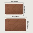 thumbnail image 6 of Unique Bargains Memory Foam Quick Dry Washable Non Slip Rugs Brown 20" x 32", 6 of 6