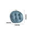 thumbnail image 3 of Solid Chair Cushion,Thick Padded Soft Chair Cushion,Non Slip Indoor Outdoor Chair Cushion,Kitchen Dining Durable Chair Cushion,Universal Fit Comfort Chair Cushion,Long Sitting Relief Chair Cushion, 3 of 6