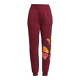 thumbnail image 5 of No Boundaries Juniors Fleece Graphic Joggers, 29" Inseam, Sizes XS-3XL, 5 of 5