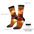 thumbnail image 2 of Yiaed Sunglasses Yellow Duck Print Great elasticity Crew Socks Sports socks for Men and Women, 2 of 5