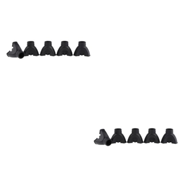 Puntas de Bastones de Trekking Eigraketly 5 Piezas Tipo 1 19mm Caucho