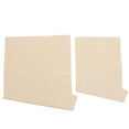 thumbnail image 4 of RENACLIPY Pastry Cloth for Rolling Dough, Beige Canvas Baking Mat, Non-Stick, Reusable, 2 Pieces for Homemade Baking, 4 of 8