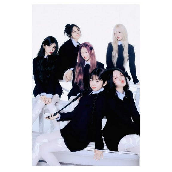Ive Group Poster(2) Empathy Album Concept Photo Print K-Pop Home Decor For Living Room Aesthetic Kpop Female Girl Group
