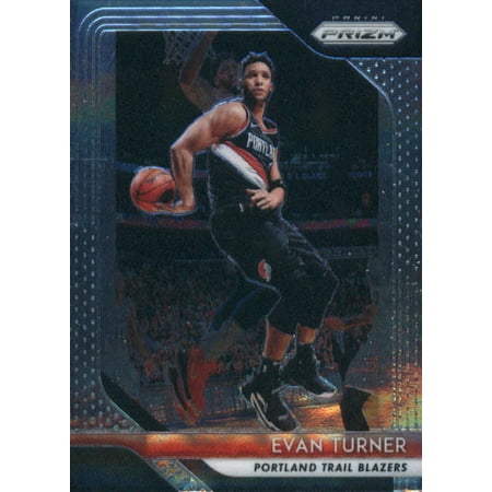 Trail Turner Shell - 2018-19 Panini Prizm #101 Evan Turner Portland Trail Blazers Basketball Card