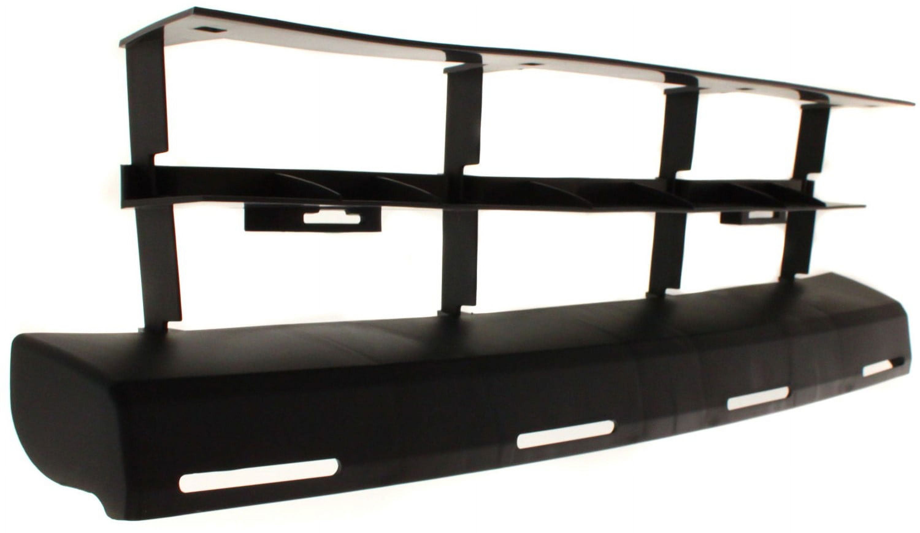 Bumper Grille Compatible With 2007-2014 Ford Expedition Front Textured Gray