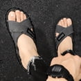 thumbnail image 7 of Lightweight Non-Slip Open Toe Quick-Drying Slides For Bathroom Beach  Summer, 7 of 7