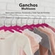 thumbnail image 5 of MAGMALIFE 50 Ganchos de Terciopelo para Ropa de Bebe, Gancho Plateado Giratorio de 360 Grados, Adecuado para Todo Tipo de Ropa, Antideslizante, 29 cm de Largo (Fucsia) Visita la tienda de MAGMALIFE, 5 of 6