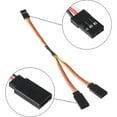 thumbnail image 2 of RAIN 3 Pin 1 to 2 Y Servo Connector Wire Male to Female Extension Leads Wire for Remote Control Airplanes, 2 of 5