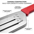 thumbnail image 5 of Cuchillo Triturador De Repollo, 2026 Upgrade Cortador De Repollo, Dual Blade Cabbage Shredder, Stainless Steel Vegetable Peeler, For Coleslaw, Kitchen Lettuce Knife (RED), 5 of 7