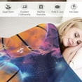 thumbnail image 3 of Orinice Basketball Throw Blanket for Home Decoration Soft Lightweight Blanket Breathable and Moisture Absorption for All Season for Couch/Bed,  60x80in, 3 of 6