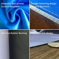 thumbnail image 6 of Botoutin Gaming Chair Mat Round Hardwood Floor Office Chair Mats with 47" x 47", Gray, 6 of 7