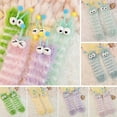 thumbnail image 3 of Crazy Funny Fuzzy Silly Socks for Women,Girls Fluffy Slipper Novelty Fun Socks,Boy Men Cute Cozy Soft Animal Socks, 3 of 8