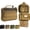 khaki-1, variant on Travel Hanging Toiletry Bags Tactical Camp Bag for Men Bathroom Cosmetic Bag Shave Hygiene Bag Black