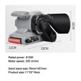 thumbnail image 2 of Electric Belt Sander Portable Sander Tank Flat Flat Sanding Machine Small Polishing Machine Woodworking Home Sandpaper Machine ,Multi Purpose, 2 of 6