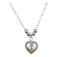 thumbnail image 1 of JOYARIS Collar Corazon Con Bolitas Amor Amistad Regalo Plata 925 DM-0000565, 1 of 3