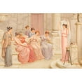 thumbnail image 2 of William Anstey Dolland 24x18 Gold Ornate Framed and Double Matted Museum Art Print Titled - Ancient Rituals, 2 of 4