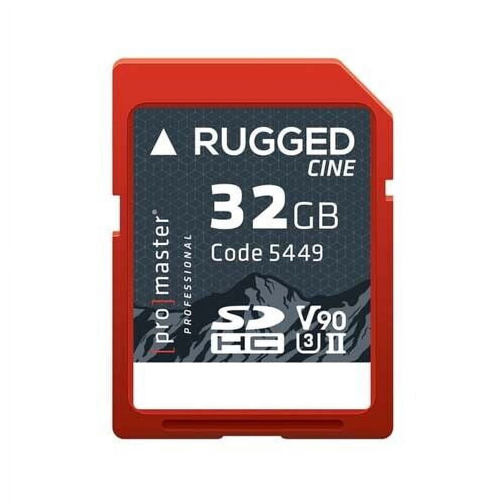 ProMaster Rugged SD Memory Card - UHS-II V90 - 32GB