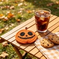 thumbnail image 4 of LNOGEUPG Halloween Woven Cotton Rope Jack O Lantern Trivet Mat, Skull Eye Big Grin Pumpkin Face Non-Slip Heat Resistant Pot Holder, Washable Spooky Themed Hot Dish Pad for Kitchen Dining Table, 4 of 6