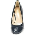 thumbnail image 5 of Dream Pairs Women's Bridal Wedding Party Low Heel Pump Shoes Luvly Navy/Pat Size 9, 5 of 6