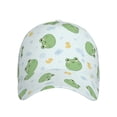 thumbnail image 2 of Yiaed Kawaii Frogs Print Cap Adjustable Size for Running Workouts and Outdoor Activities All Seasons, 2 of 5