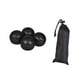thumbnail image 2 of 4 protectores de patas para sillas Moon para adultos, fundas de goma para muebles Negro, 2 of 9