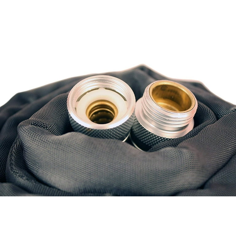 Zero-G 100ft Kink-proof Flexible Lead-free Garden Hose, Gray Zero-G 100ft Kink-proof Flexible Lead-free Garden Hose, Gray
