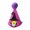 A, variant on Halloween Pet Hat, Adjustable Witch Hats for Cats Dogs Cute Pumpkin Ghost Hats Cosplay Costumes, Adjustable Pet Hat for Small and Medium Pets Halloween, Funny Head Accessories
