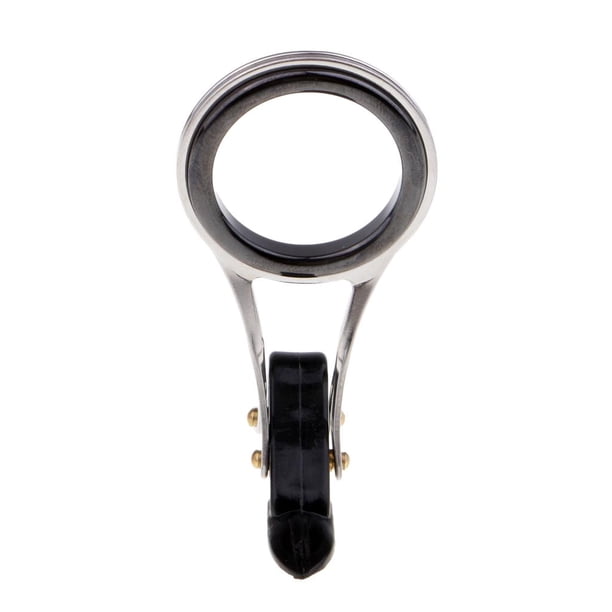 Guía de caña de pescar plegable con anillo de cerámica y ojos Size_1