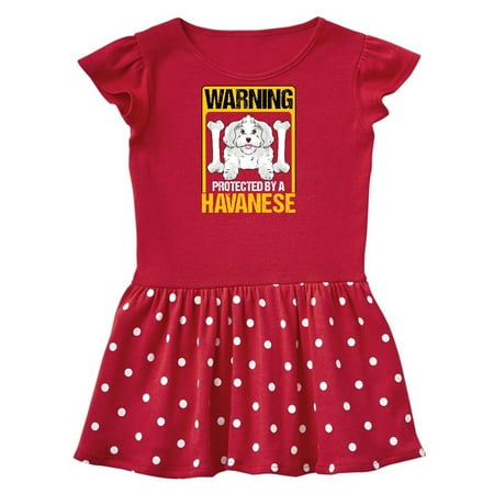 

Inktastic Havanese Dog Gift Gift Toddler Girl Dress