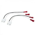 thumbnail image 2 of 4Pcs 2 Pin Plastic Car Radio Stereo Tail Speaker Wire Harness Replace Vehicle Connection Plug Cable Connector Fit for GM, 2 of 4