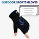 thumbnail image 1 of 2@#Gloves Durable Anti-Slip Anti-Sweat Anti-Cutting Dew Three Finger Gloves Summer Cycling Gloves Motorcycle Durable AntiskidDark Grey He Qiyong unisex, 1 of 1