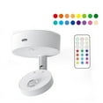 thumbnail image 2 of Wireless LED Spotlight Remote Control Closet Spotlights RGB Spotlights for Bedroom Win y10679, 2 of 6