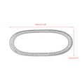 thumbnail image 2 of Motor Genic Drive Belt 810OC x 18W For SYM Shark 125 150 EURO MX Scooter P/N.23100-H3A-0000, 2 of 7