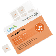 Iron Plus Vitamin Patch by PatchAid (3-Month Supply)