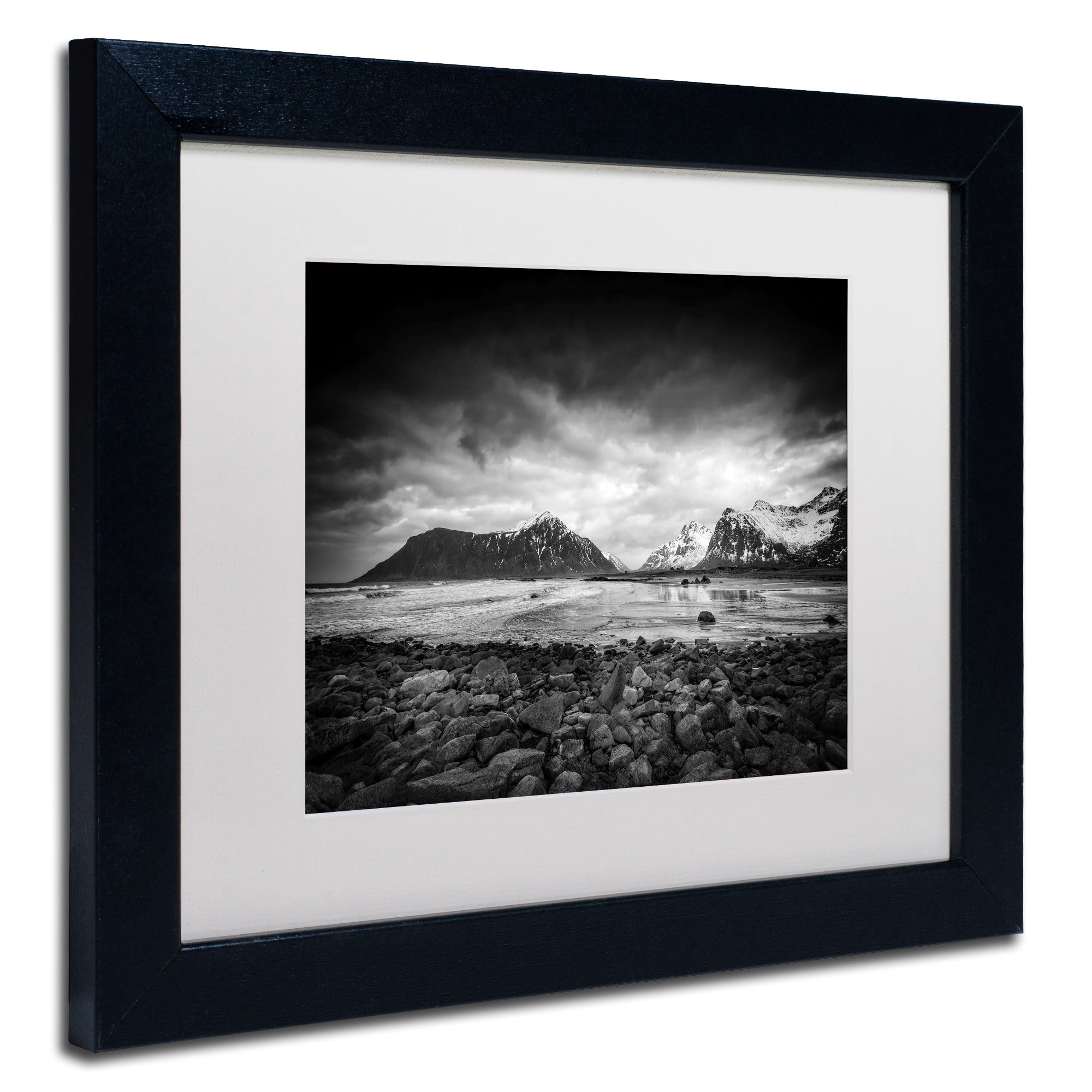Trademark Fine Art "End of the Day" Canvas Art by Philippe Sainte-Laudy, White Matte, Black Frame