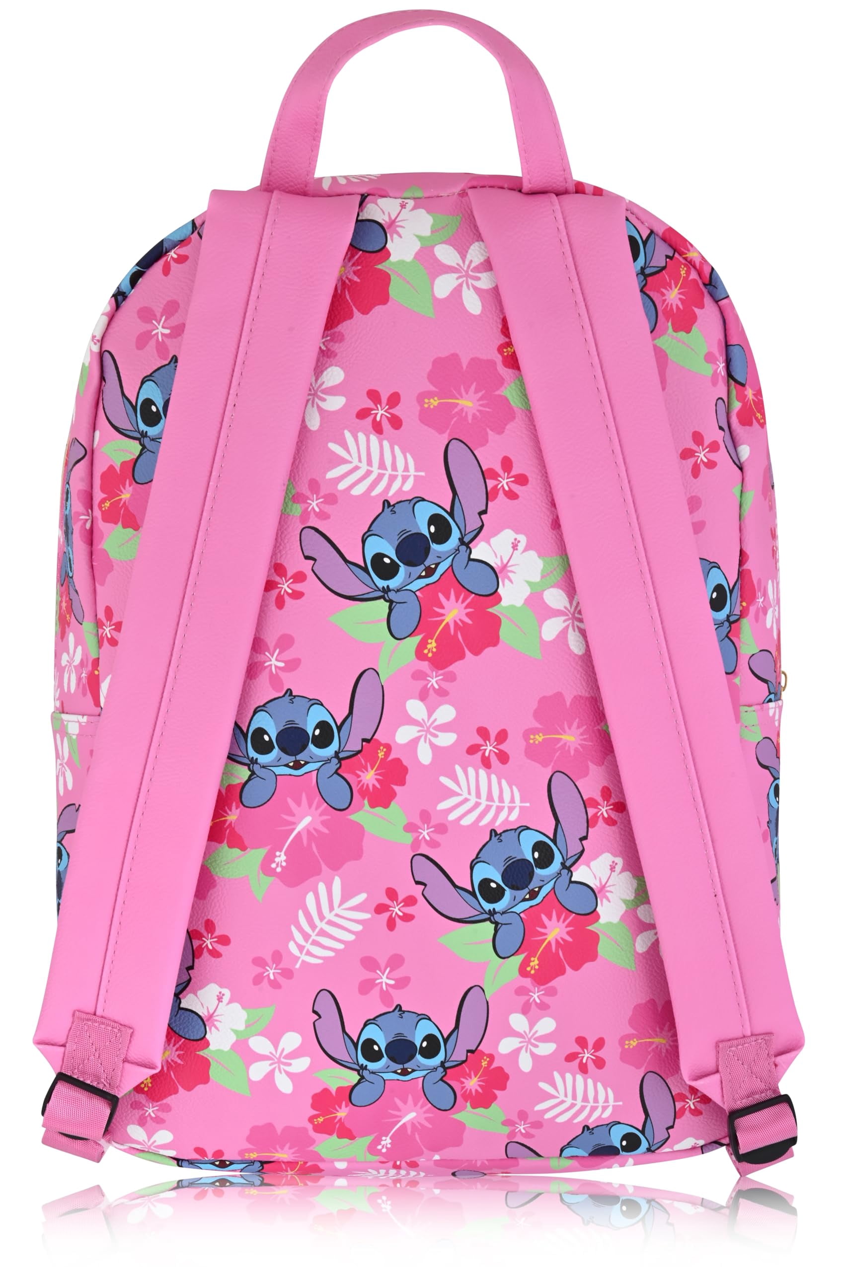 1078 Stitch Backpack | Large Shoulder Bag Backpack Purse for Adults Teens Disney Stitch Backpack for Women, Men, Unisex Cute PU  main image 2