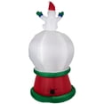 thumbnail image 6 of Northlight Lighted Inflatable Santa and Friends Snow Globe Outdoor Christmas Decoration - 6.75', 6 of 6