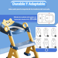 thumbnail image 2 of Asiento Entrenador Para Tasa De Bano Plegable Para Infantil Xtellar Azul, 2 of 3