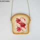 thumbnail image 4 of Mini bolsos con forma de huevo escalfado kawaii, bonitos bolsos de mensajero de dibujos animados, bolsos de lona Y2k, bolsos de hombro con cadena, bolsos cruzados para mujer, 4 of 5