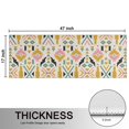 thumbnail image 5 of Kitchen Rugs Sets Of 2,Multicolor Ethnic Geometric Pattern Anti Fatigue Kitchen Mat Rugs Non Slip Washable,Decorative Kitchen Floor Mats for Kitchen,Sink,Laundry,17"X47", 5 of 5
