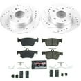 thumbnail image 3 of PowerStop Rear Z23 Evolution Sport Carbon-Fiber Ceramic Brake Pad and Drilled & Slotted Rotor Kit Fits: HONDA Select Models K8330, 3 of 10