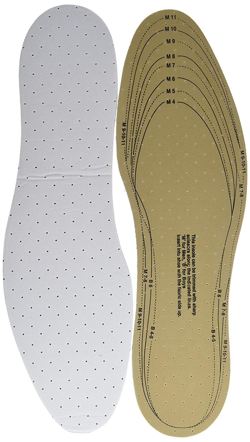 Preferred Plus Pharmacy Air Cushion Double Insoles Trim to Fit for Men