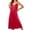 Red, variant on Women's Plus Size Satin Long Nightgown Spaghetti Strap Silky Sleepwear Dress Elegant Sleeveless V Neck Summer Chemise Pajama Dresses