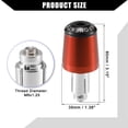thumbnail image 5 of Unique Bargains 2 Pcs Motorcycle Handlebar End Plug for Honda CBR250R CBR300R CBR400R CBR600RR 7/8" 22mm Orange, 5 of 6